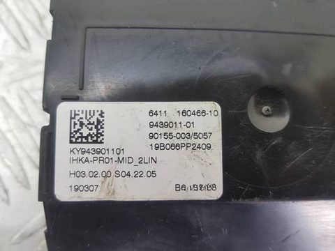 Блок управления печки/климат-контроля BMW 5 G30/G31, 2016 г., OEM 641116046610, арт. 79147, фото 3