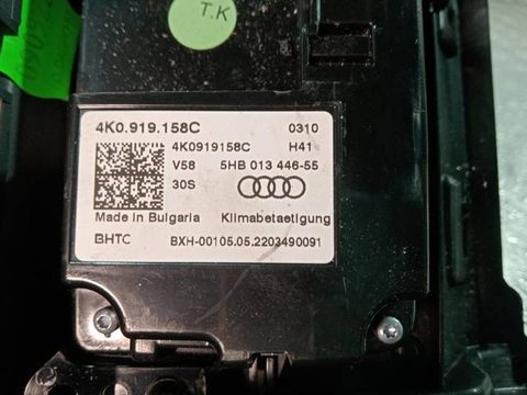 Блок управления печки/климат-контроля Audi A8, 2022 г., OEM 4K0919158, арт. 93295, фото 8
