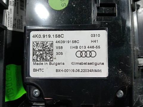 Блок управления печки/климат-контроля Audi A6, 2022 г., OEM 4K0919158, арт. 93297, фото 8