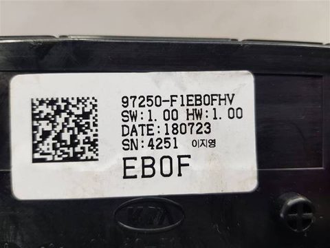Блок управления печки/климат-контроля Kia Sportage, 2018 г., OEM 97250F1EB0, арт. 94709, фото 3