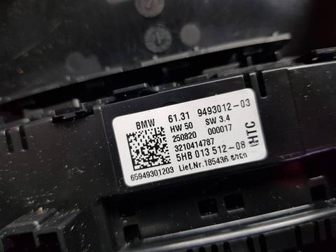 Блок управления печки/климат-контроля BMW 3 G20/G21, 2018 г., OEM 61319493012, арт. 95725, фото 3
