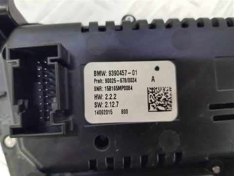 Блок управления печки/климат-контроля BMW X5 F15, 2013 г., OEM 9390457, арт. 99187, фото 5