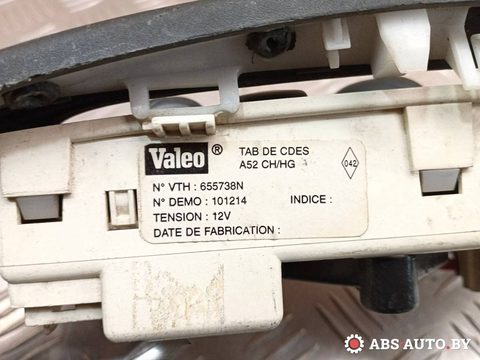 Блок управления печки/климат-контроля Renault Megane, 2000 г., OEM 655738N, арт. A1007, фото 5
