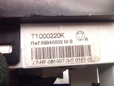 Блок управления печки/климат-контроля Peugeot 308, 2009 г., OEM 69940002, арт. A15483, фото 4