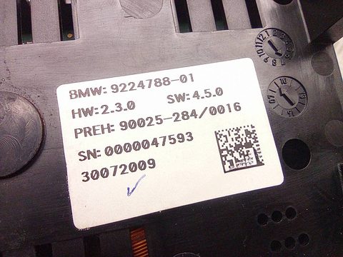 Блок управления печки/климат-контроля BMW 7 F01/F02, 2014 г., OEM 9924788, арт. A21800_1, фото 6