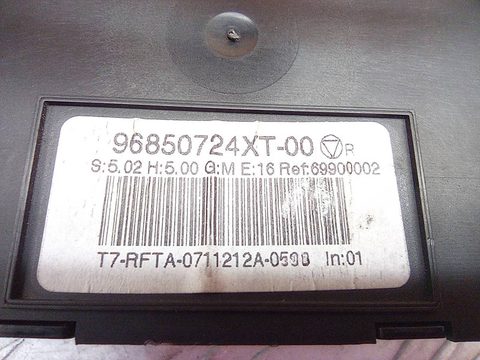 Блок управления печки/климат-контроля Peugeot 308, 2010 г., OEM 96850724XT, арт. A30067, фото 4