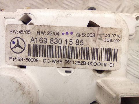 Блок управления печки/климат-контроля Mercedes A W169, 2006 г., арт. A33130_2, фото 5