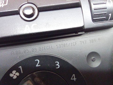 Блок управления печки/климат-контроля Volkswagen Passat, 2009 г., арт. A33265, фото 6