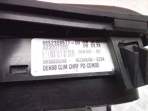 Блок управления печки/климат-контроля Citroen C4 Grand Picasso, 2010 г., арт. A33297_1, фото 5