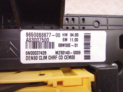 Блок управления печки/климат-контроля Citroen C4 Grand Picasso, 2010 г., арт. A33428_1, фото 4