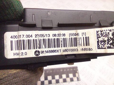 Блок управления печки/климат-контроля Peugeot 5008, 2013 г., OEM 96846886XT, арт. A35340, фото 4