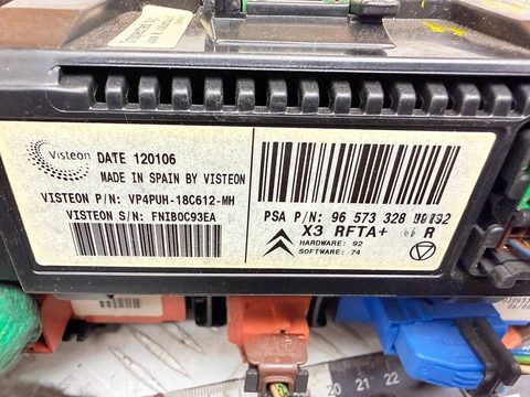 Блок управления печки/климат-контроля Citroen C5, 2006 г., OEM 96573328YW02, арт. A41764, фото 4