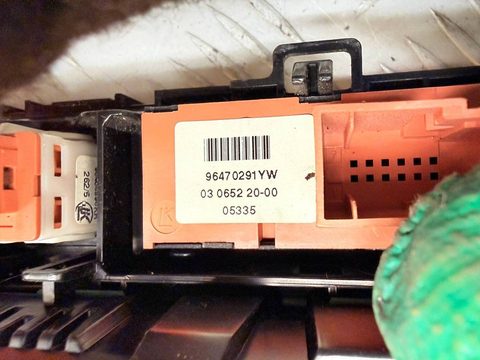 Блок управления печки/климат-контроля Citroen C5, 2006 г., OEM 96573328YW02, арт. A41764, фото 5