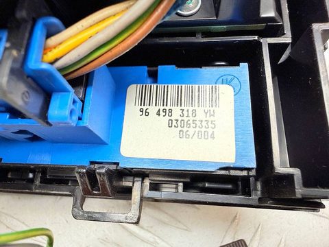 Блок управления печки/климат-контроля Citroen C5, 2006 г., OEM 96573328YW02, арт. A41764, фото 6