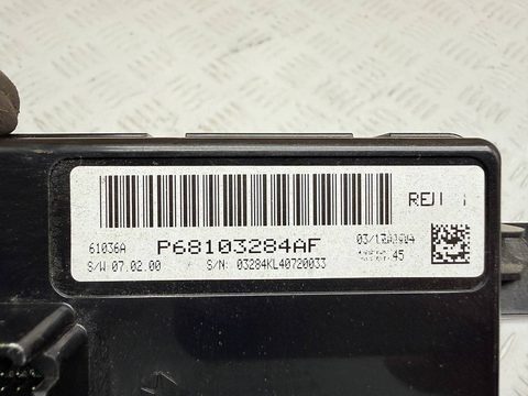 Блок управления печки/климат-контроля Jeep Cherokee, 2016 г., OEM 68103284AF, арт. A48374, фото 4