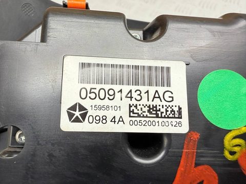 Блок управления печки/климат-контроля Jeep Cherokee, 2016 г., OEM 05091431AG, арт. A48379, фото 4