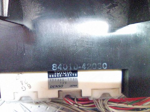 Блок управления печки/климат-контроля Toyota RAV4, 2002 г., OEM 1773007731, арт. A9008_1, фото 6