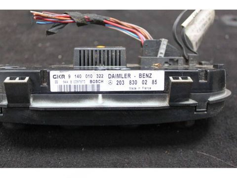 Блок управления печки/климат-контроля Mercedes C W203, 2001 г., OEM 2038300285, арт. C561, фото 2