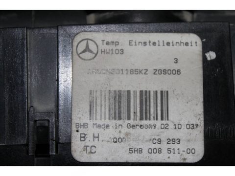 Блок управления печки/климат-контроля Mercedes Vito W639, 2003 г., арт. F751, фото 3