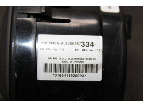 Блок управления печки/климат-контроля Renault Espace, 2004 г., OEM 8200367334, арт. H49, фото 3