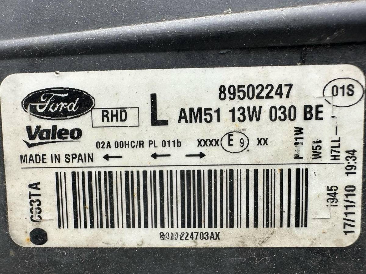 Фара левая Ford Grand C-Max, 2011 г., OEM AM5113W030BE, арт. 138898, фото 16