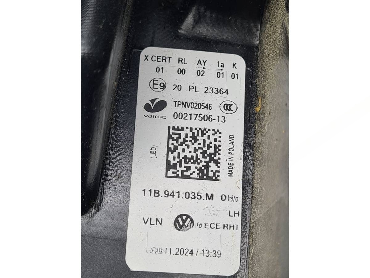 Фара левая Volkswagen ID.4, 2024 г., OEM 11B941035M, арт. 15048, фото 14