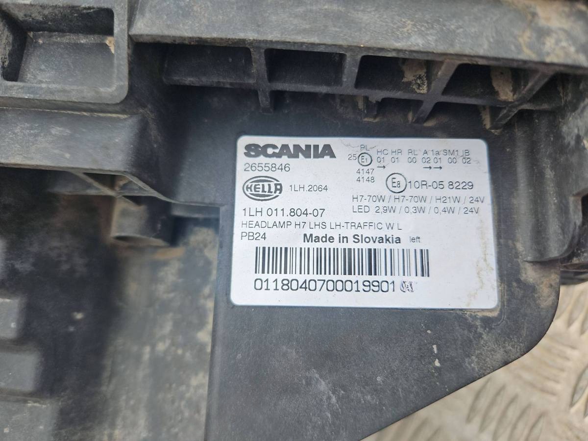 Фара левая Scania R-series, 2019 г., OEM 2379892, арт. 2840165119275, фото 4