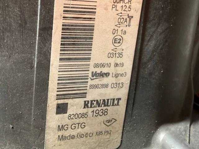 Фара левая Renault Clio, 2008 г., OEM 8200851938, арт. 50569, фото 4