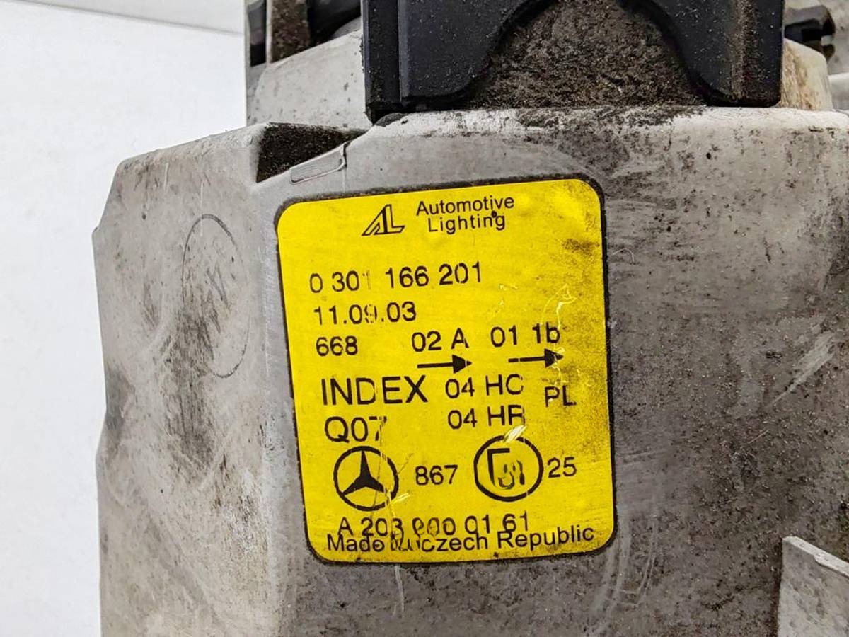 Фара левая Mercedes C W203, 2003 г., OEM 2038200161, арт. 55222836, фото 4