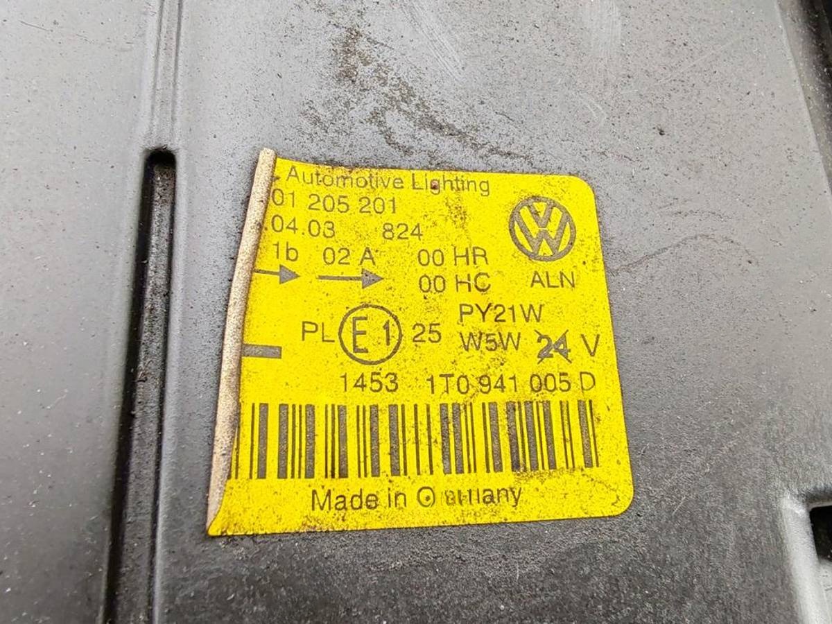 Фара левая Volkswagen Touran, 2003 г., OEM 1T0941005D, арт. 55289470, фото 4