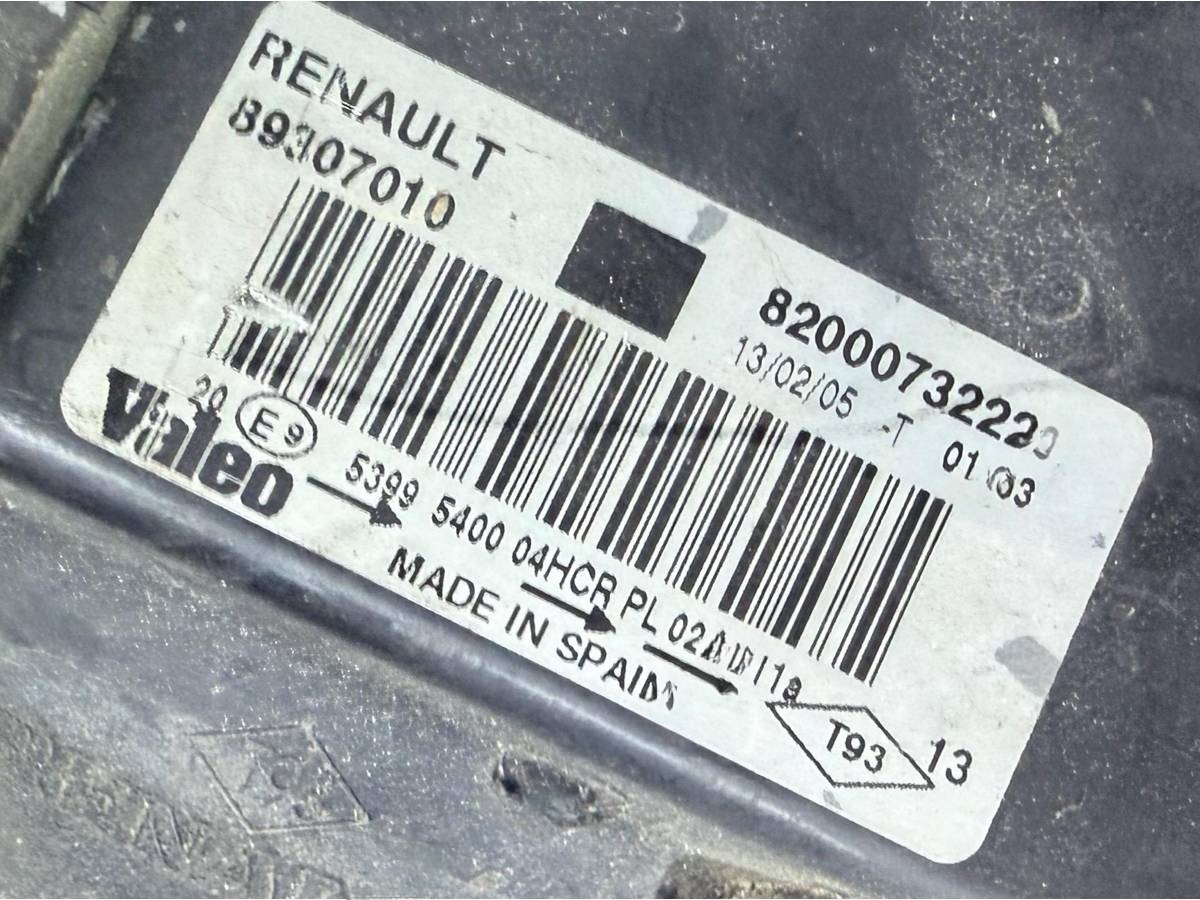 Фара левая Renault Megane, 2007 г., OEM 8200073222J, арт. 58404, фото 6