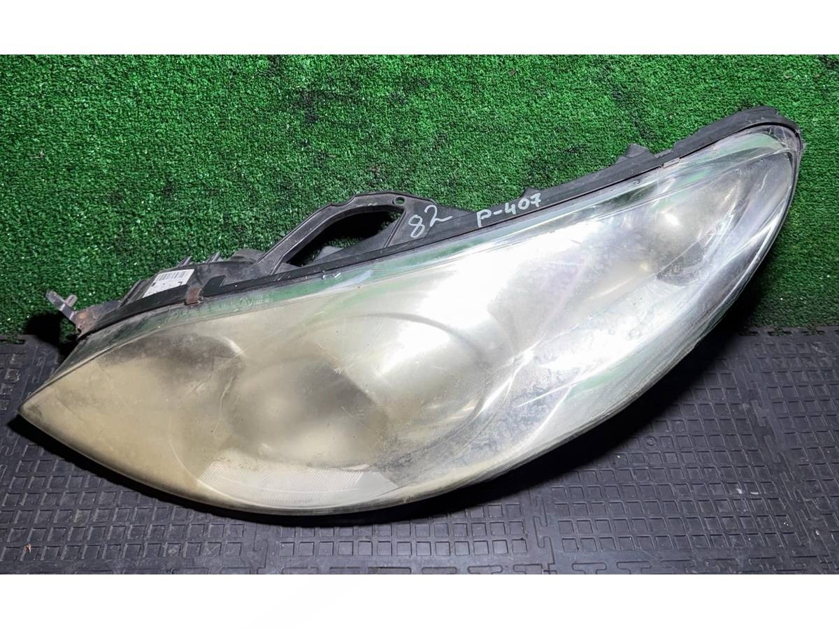 Фара левая Peugeot 407, 2005 г., OEM 0301213601, арт. 58791, фото 2