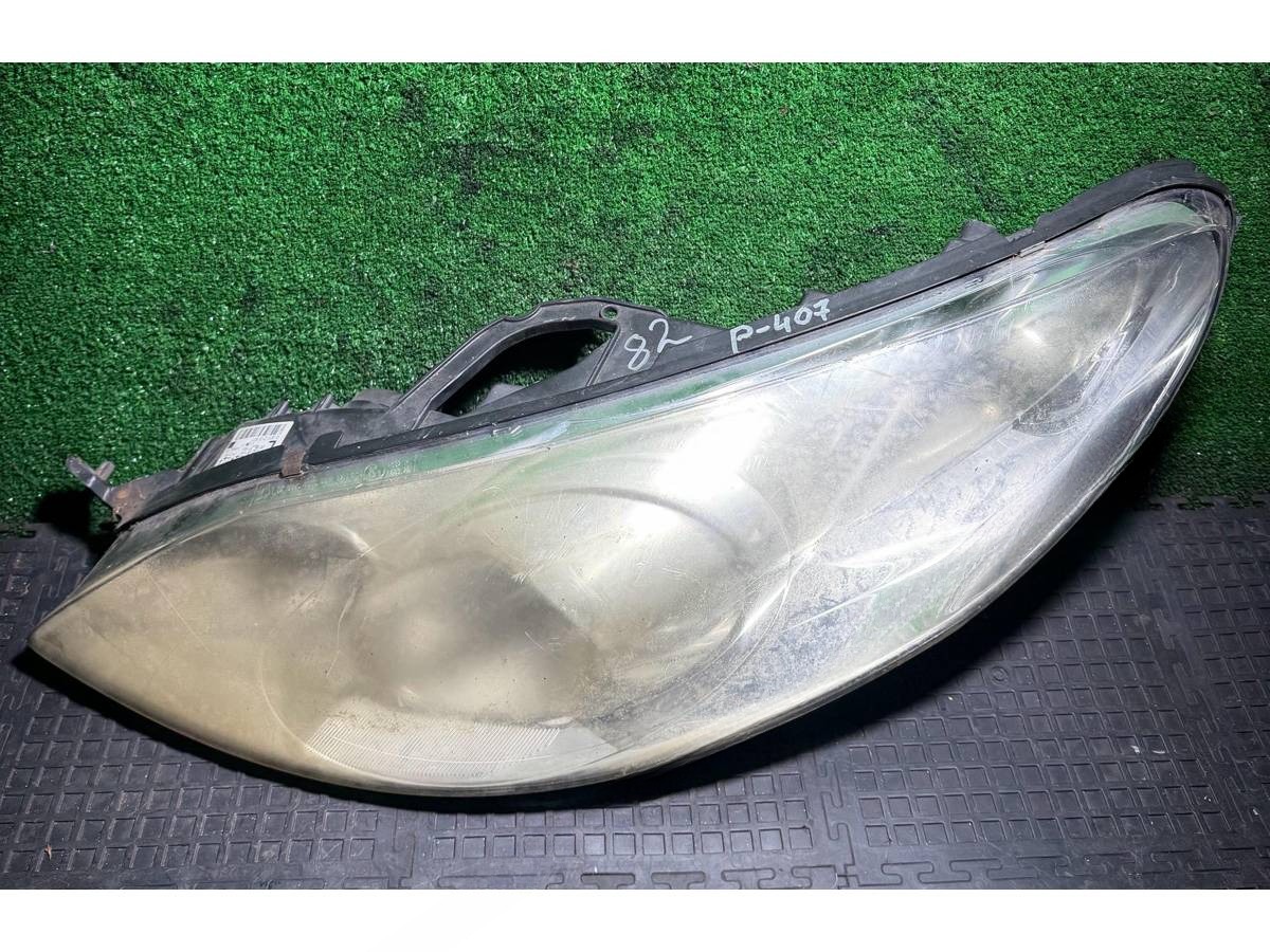 Фара левая Peugeot 407, 2005 г., OEM 0301213601, арт. 58791, фото 3