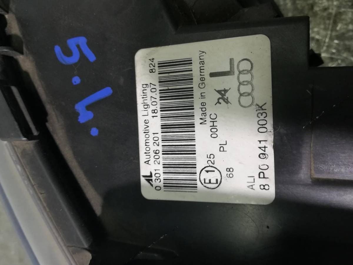 Фара левая Audi A3, 2003 г., OEM 0301206201, арт. 9718