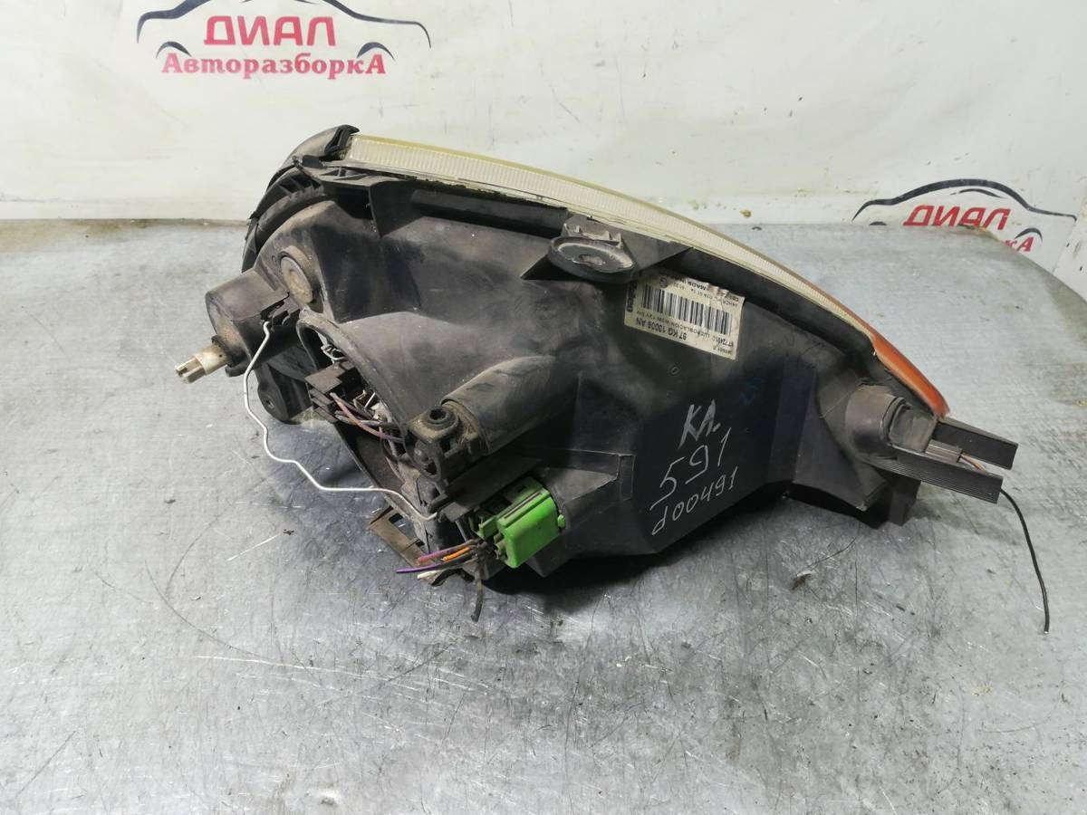 Фара левая Ford Ka, 2001 г., OEM 97kg13006an, арт. 9803, фото 2