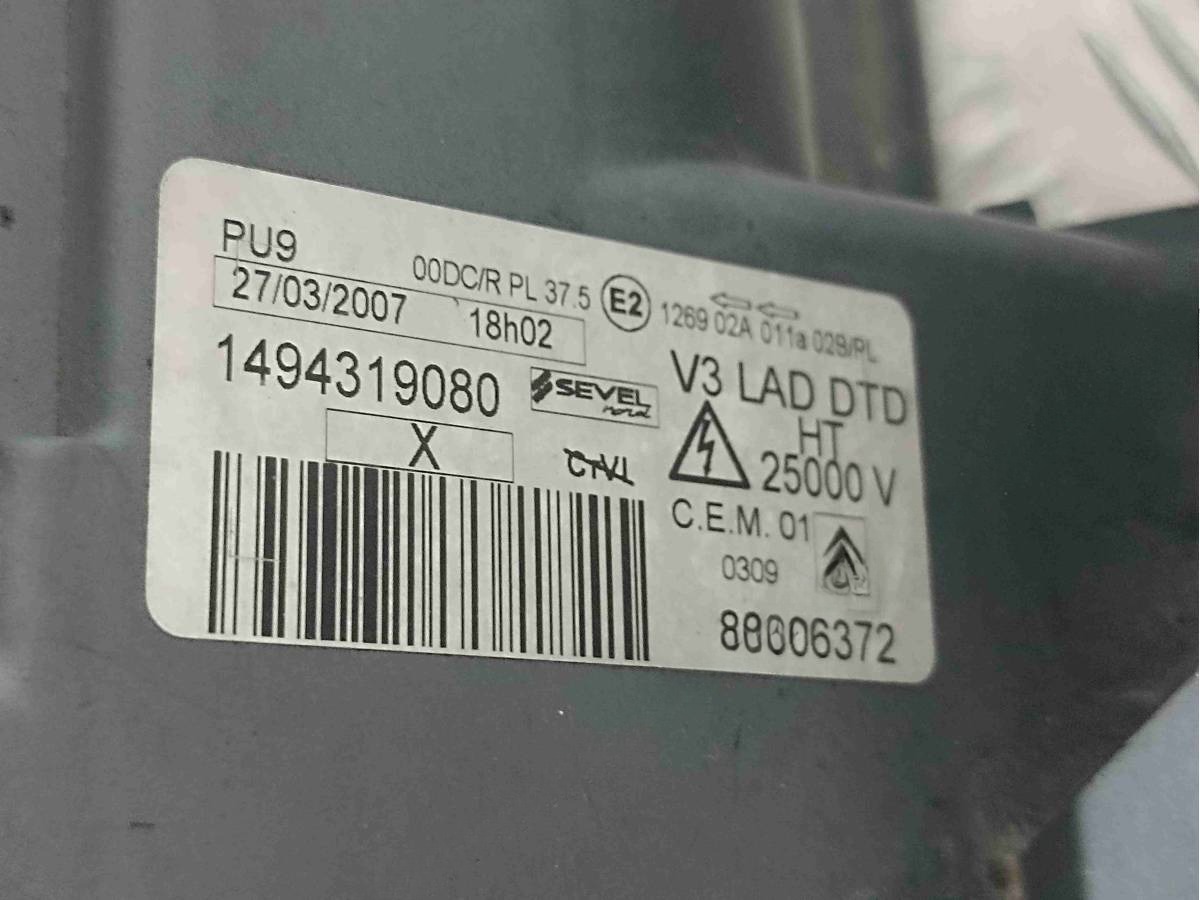 Новое Citroen C8, 2007 г., OEM 1494319080, арт. 005996, фото 4