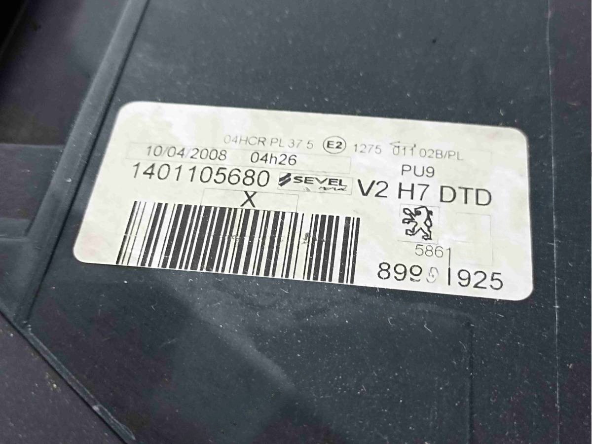 Новое Peugeot 807, 2008 г., OEM 89901925, арт. 006431, фото 4