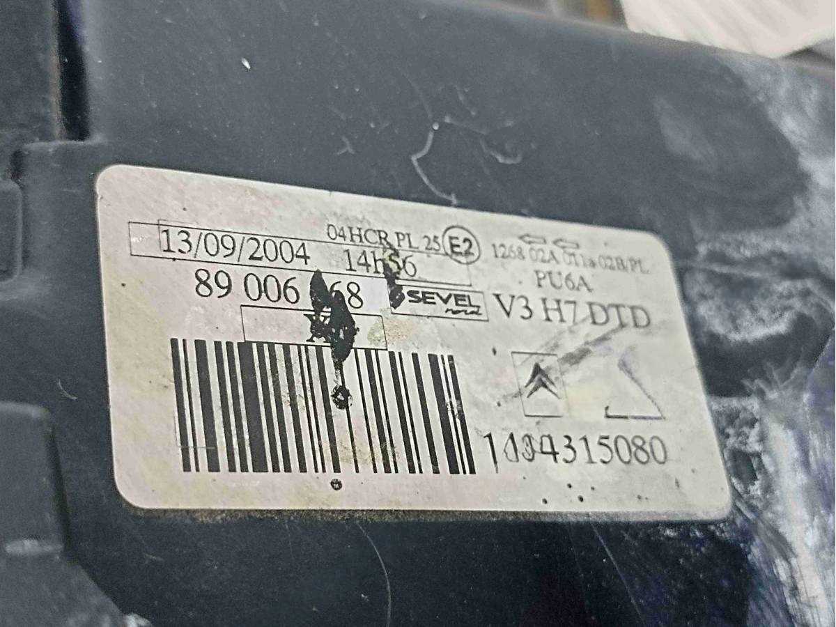 Новое Citroen C8, 2004 г., OEM 1494315080, арт. 006560, фото 2