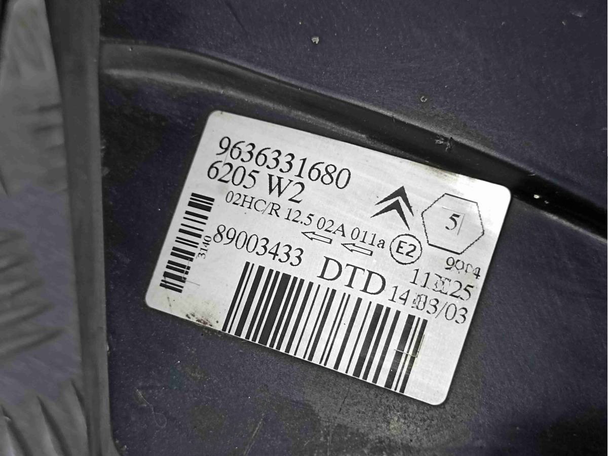 Новое Citroen Saxo, 2003 г., OEM 9636331680, арт. 015897, фото 6