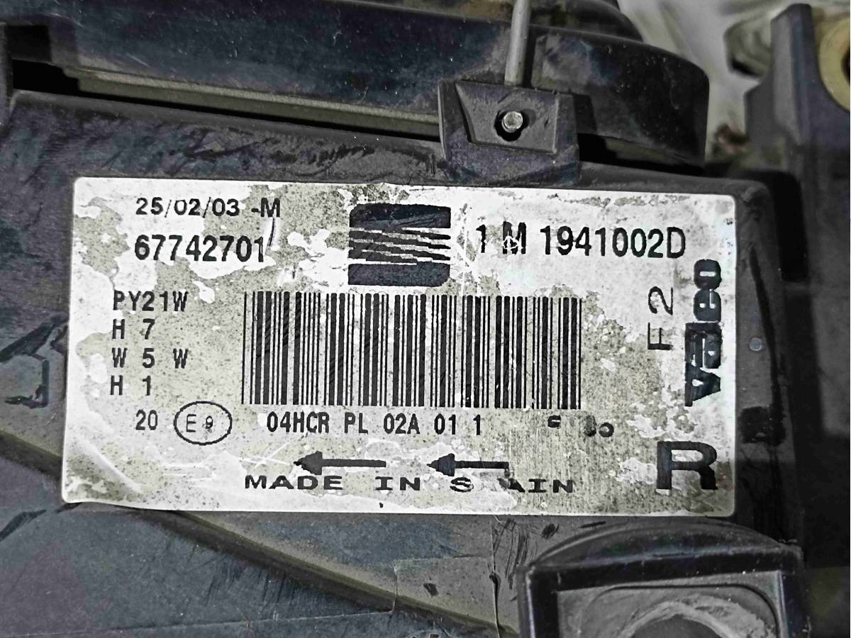 Новое Seat Toledo, 2003 г., OEM 1M1941002D, арт. 019687, фото 5