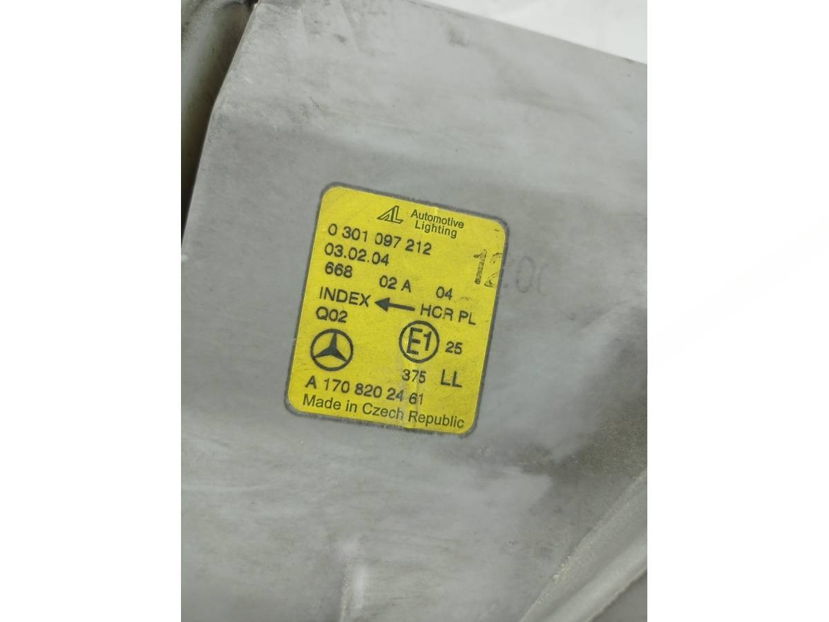 Новое Mercedes SLK R170, 1998 г., OEM 1708202461, арт. 19012, фото 7