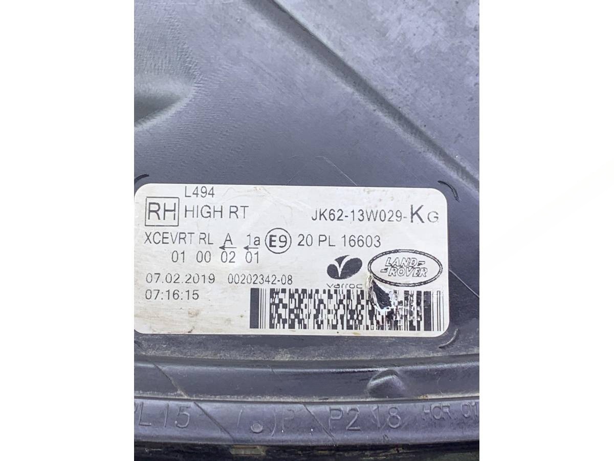 Новое Land-Rover Range Rover Sport, 2020 г., OEM JK6213W029KG, арт. 52910, фото 23