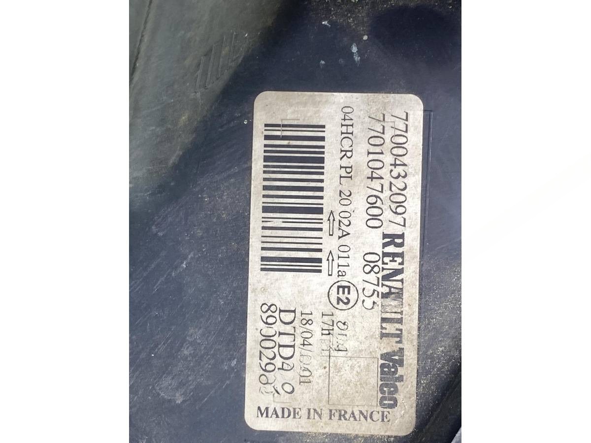 Новое Renault Scenic, 2001 г., OEM 7700432097, арт. 52923, фото 9