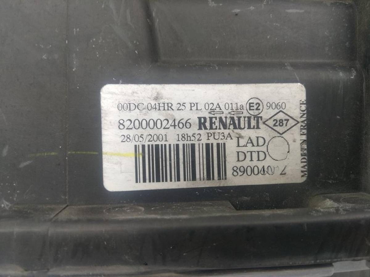 Новое Renault Laguna, 2001 г., OEM 8200002466, арт. 54825207, фото 4