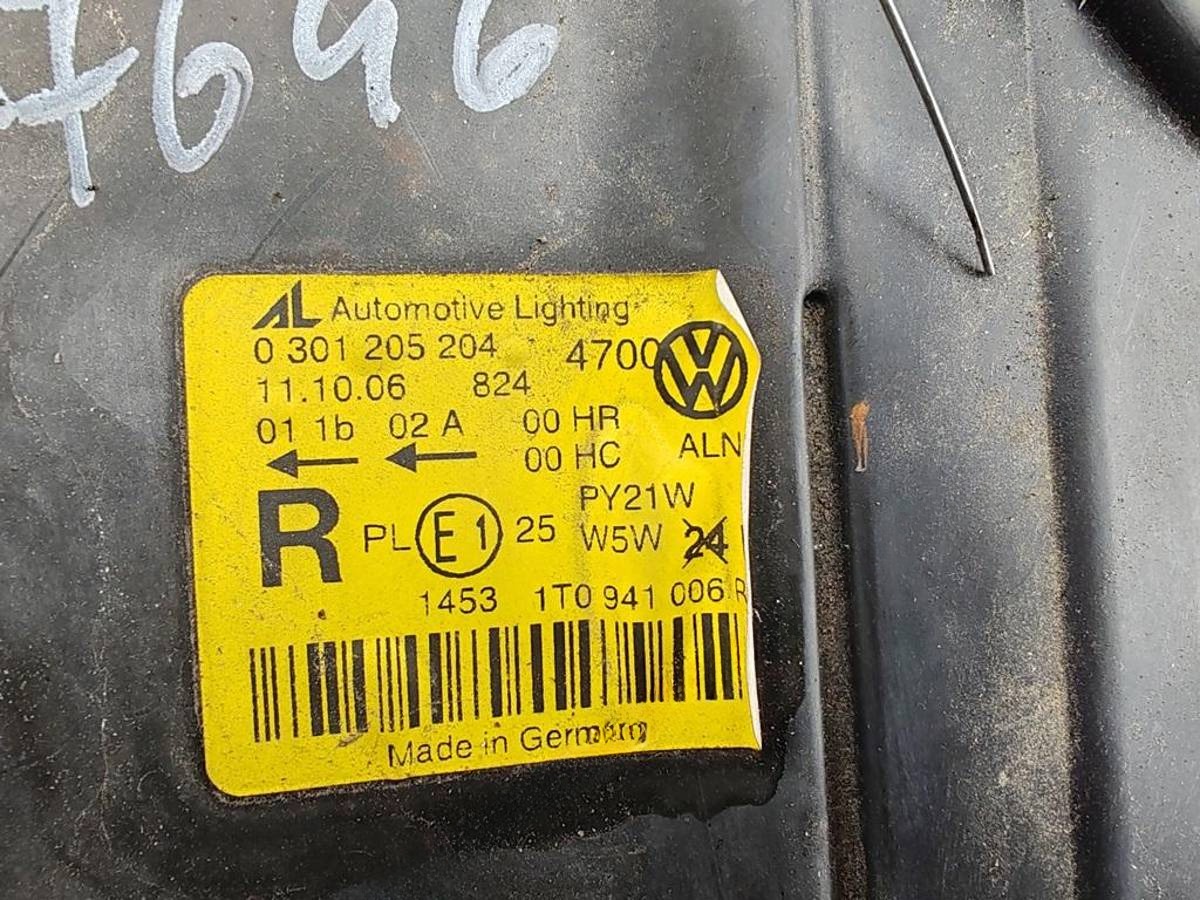 Новое Volkswagen Touran, 2006 г., OEM 1T0941006R, арт. 54953096, фото 3