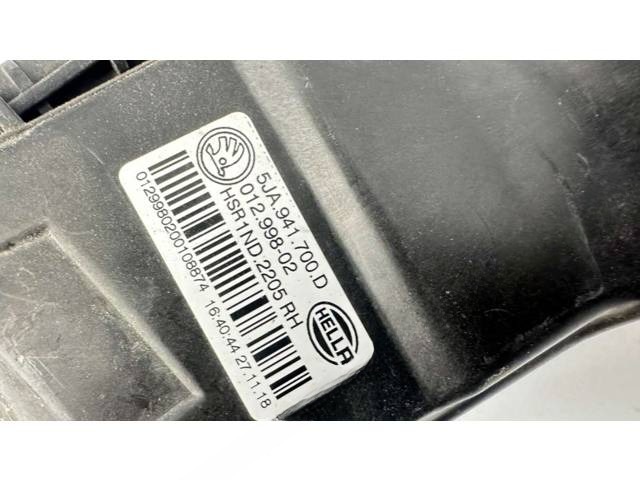 Новое Skoda Rapid, 2012 г., OEM 5JA941700D, арт. B112873, фото 2