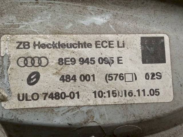 Новое Audi A4, 2006 г., OEM 8E9945095E, арт. 1059048, фото 5