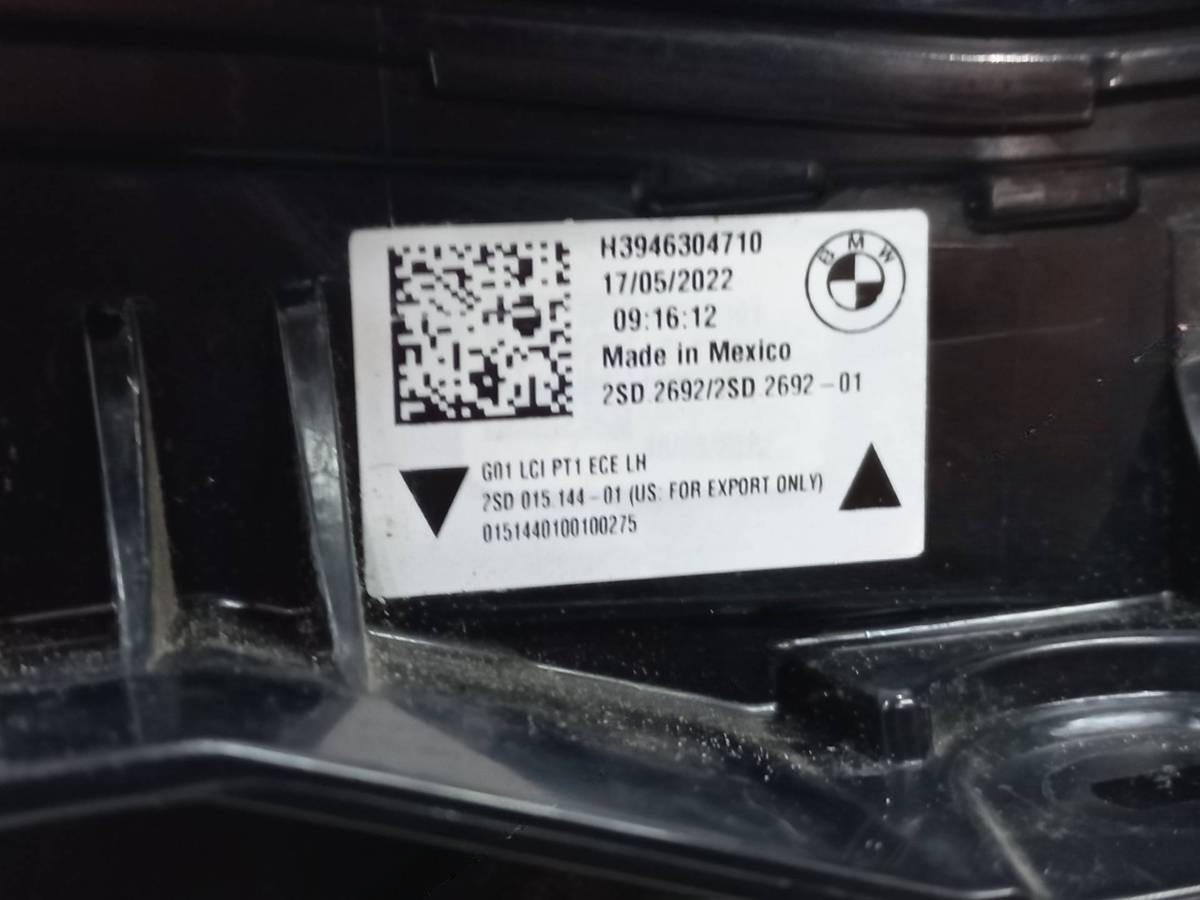 Новое BMW X3 G01, 2022 г., OEM H3946304710, арт. 1100457, фото 5