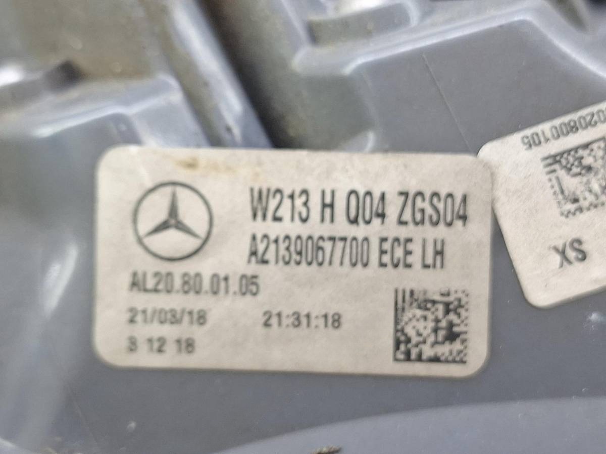 Новое Mercedes E W213, 2019 г., OEM A2139067700, арт. 47364, фото 7
