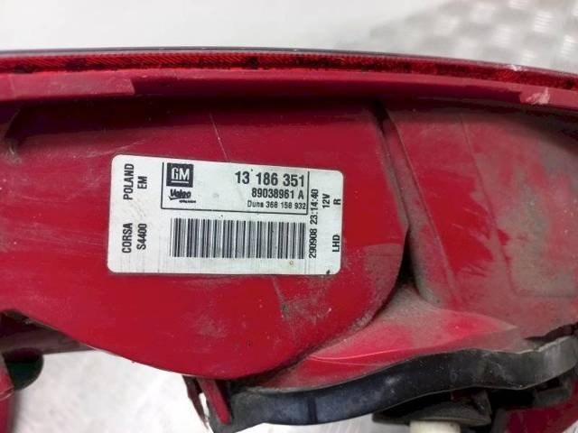 Новое Opel Corsa, 2007 г., OEM 13186351, арт. 1099697, фото 4